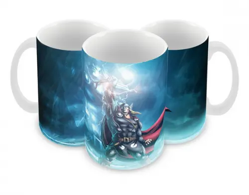 Caneca Polímero Thor Personalizada