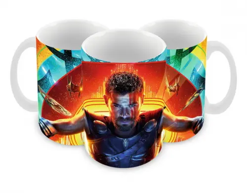 Caneca Polímero Thor Personalizada