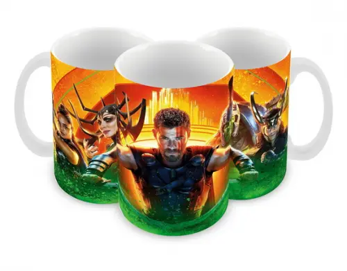 Caneca Polímero Thor Personalizada