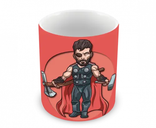 Caneca Polímero Thor Personalizada