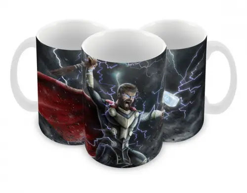 Caneca Polímero Thor Personalizada
