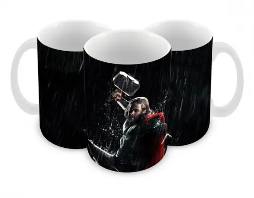 Caneca Polímero Thor Personalizada