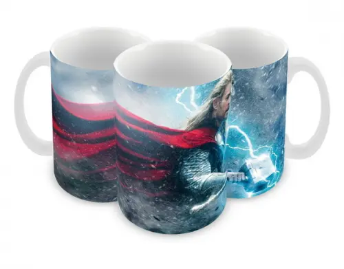 Caneca Polímero Thor Personalizada