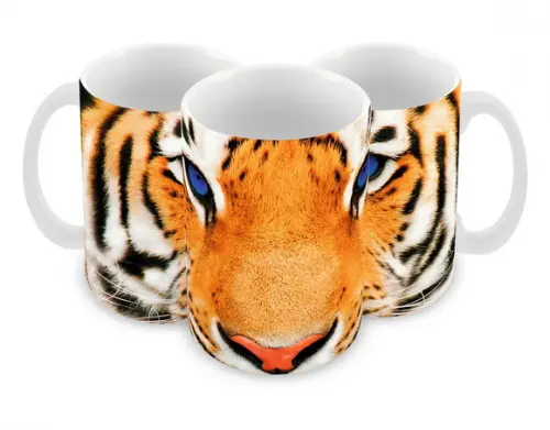 Caneca Polímero Tigre Personalizada