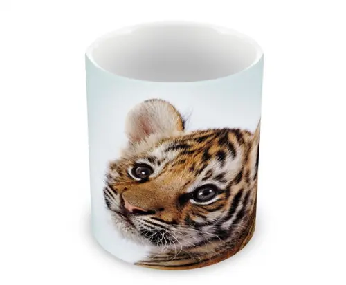 Caneca Polímero Tigre Personalizada