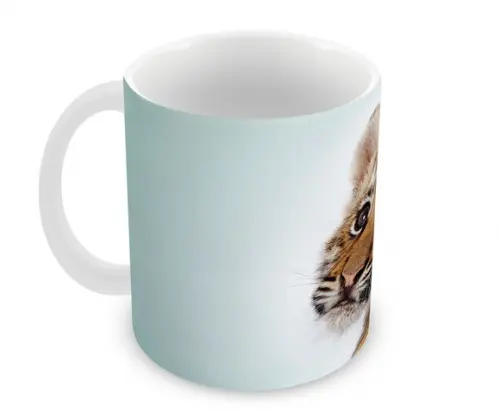 Caneca Polímero Tigre Personalizada