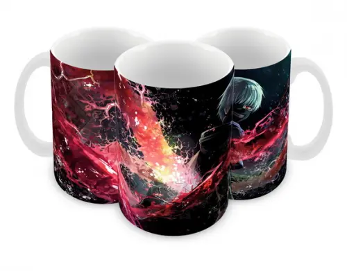 Caneca Polímero Tokyo Ghoul Personalizada