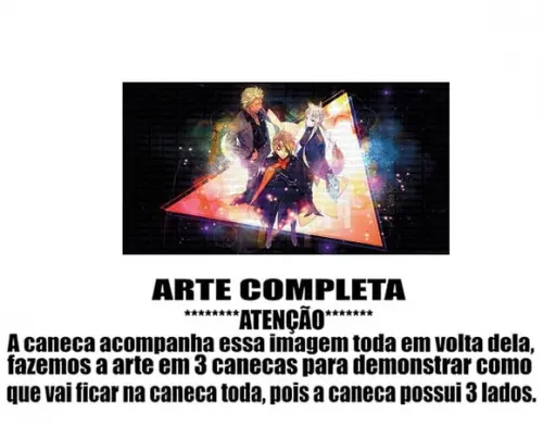Caneca Polímero Tokyo Ravens Personalizada