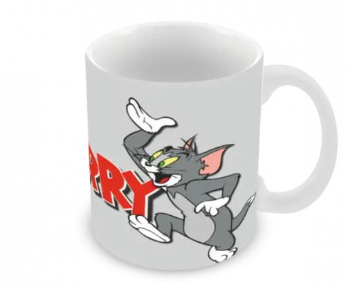 Caneca Polímero Tom e Jerry Personalizada