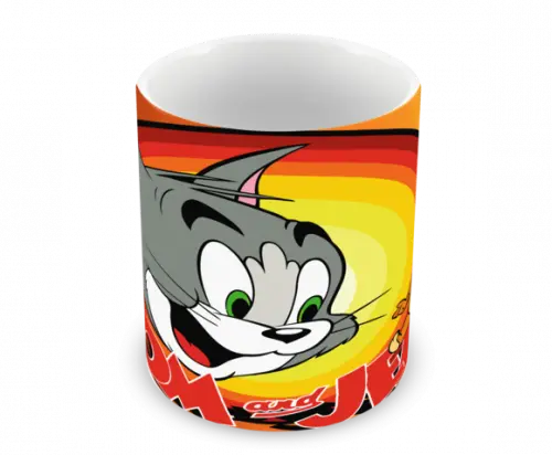 Caneca Polímero Tom e Jerry Personalizada
