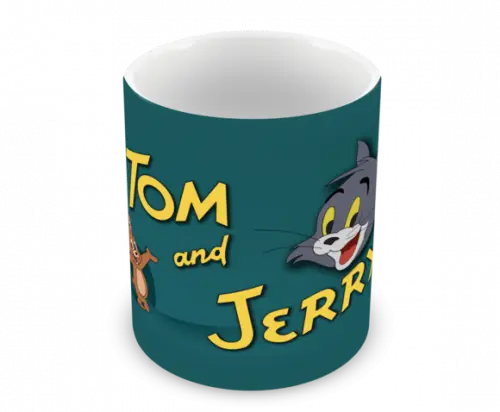 Caneca Polímero Tom e Jerry Personalizada