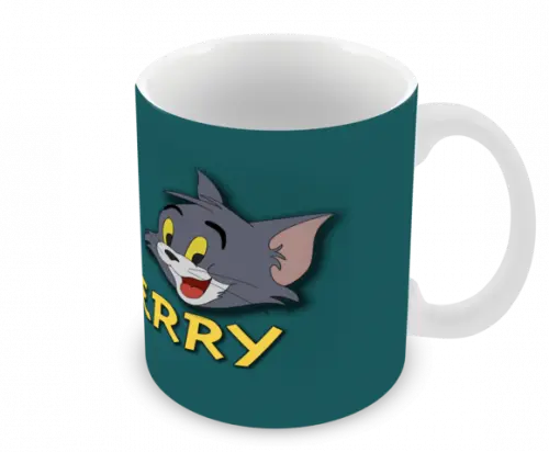 Caneca Polímero Tom e Jerry Personalizada