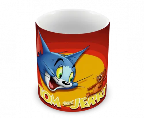Caneca Polímero Tom e Jerry Personalizada