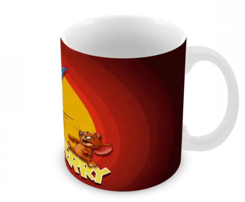 Caneca Polímero Tom e Jerry Personalizada