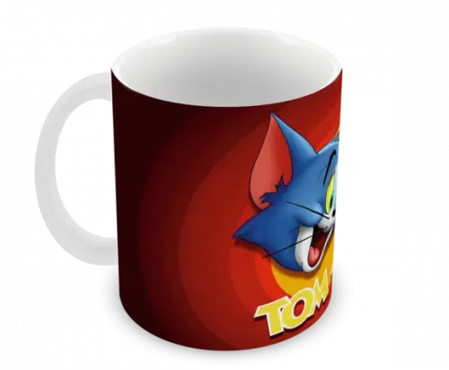 Caneca Polímero Tom e Jerry Personalizada