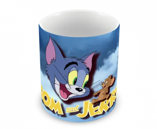 Caneca Polímero Tom e Jerry Personalizada
