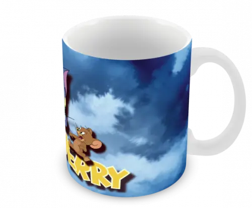 Caneca Polímero Tom e Jerry Personalizada
