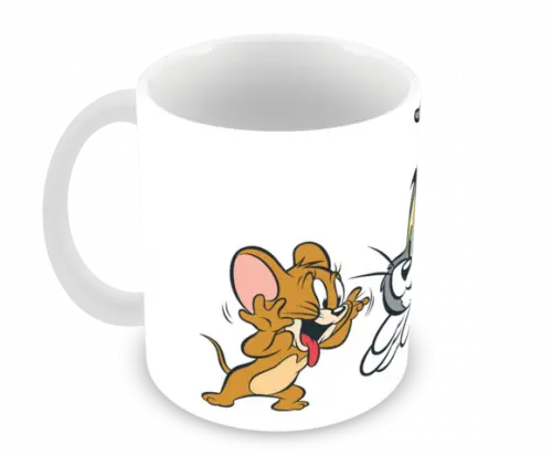 Caneca Polímero Tom e Jerry Personalizada