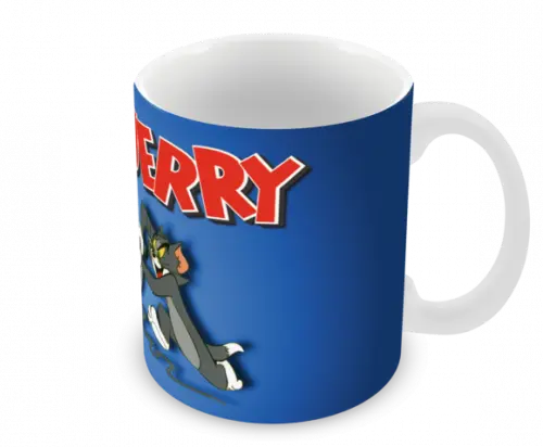 Caneca Polímero Tom e Jerry Personalizada