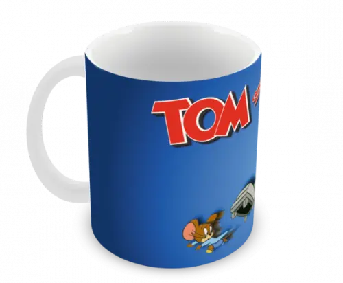 Caneca Polímero Tom e Jerry Personalizada