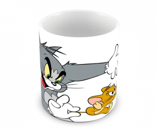 Caneca Polímero Tom e Jerry Personalizada