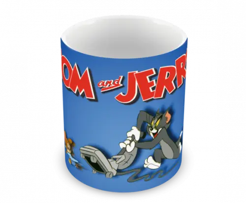 Caneca Polímero Tom e Jerry Personalizada