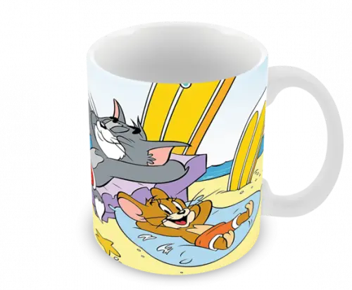 Caneca Polímero Tom e Jerry Personalizada