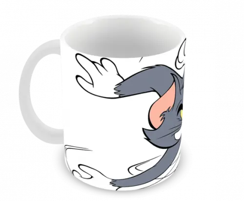 Caneca Polímero Tom e Jerry Personalizada
