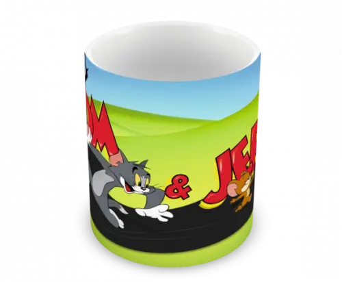 Caneca Polímero Tom e Jerry Personalizada