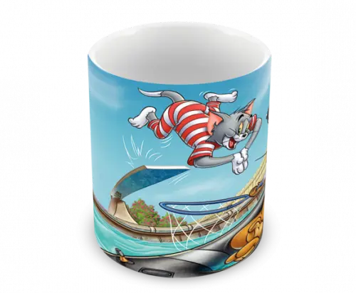 Caneca Polímero Tom e Jerry Personalizada