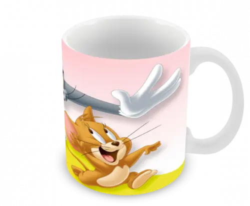 Caneca Polímero Tom e Jerry Personalizada