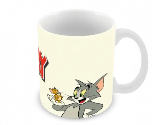Caneca Polímero Tom e Jerry Personalizada