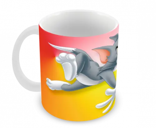 Caneca Polímero Tom e Jerry Personalizada