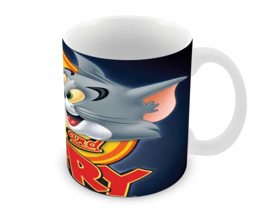 Caneca Polímero Tom e Jerry Personalizada