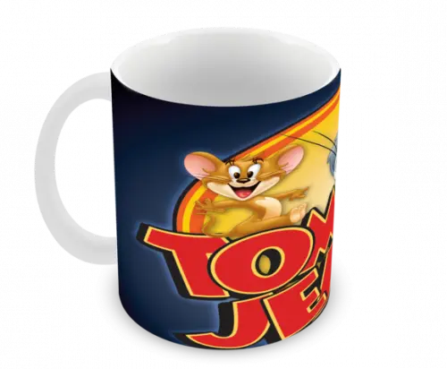 Caneca Polímero Tom e Jerry Personalizada