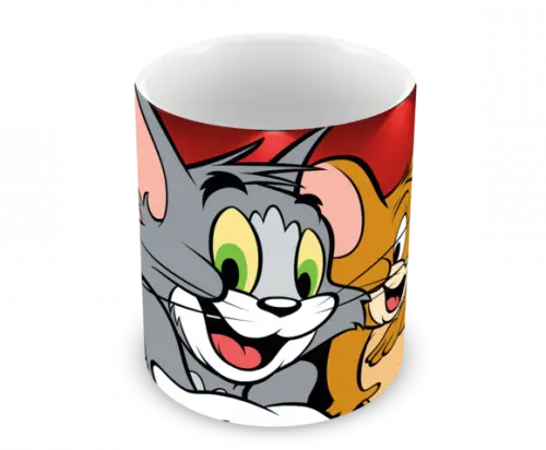 Caneca Polímero Tom e Jerry Personalizada