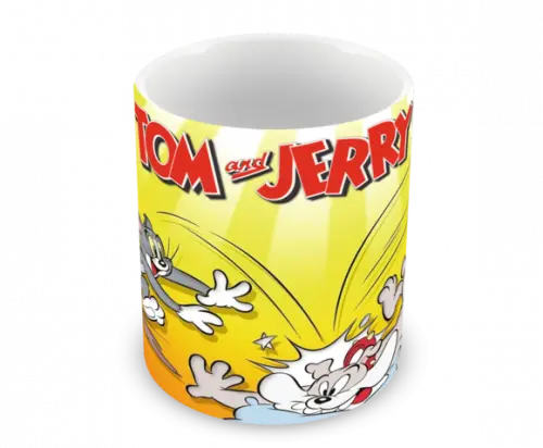 Caneca Polímero Tom e Jerry Personalizada
