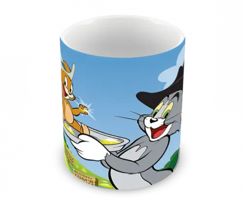 Caneca Polímero Tom e Jerry Personalizada