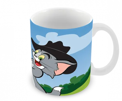 Caneca Polímero Tom e Jerry Personalizada