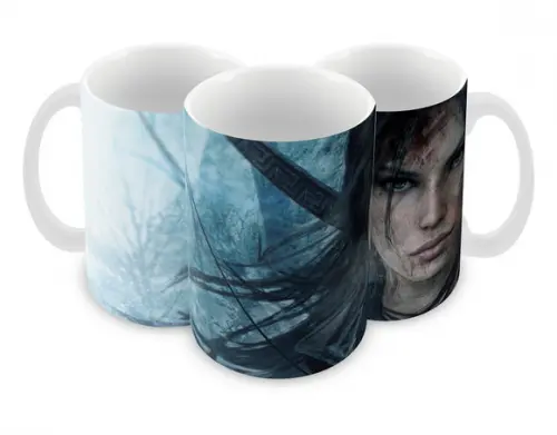 Caneca Polímero Tomb Raider Personalizada