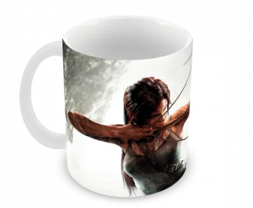 Caneca Polímero Tomb Raider Personalizada