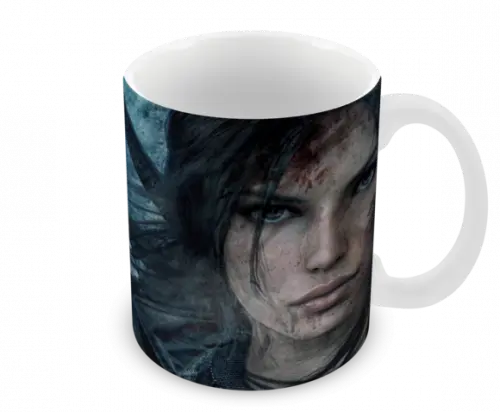 Caneca Polímero Tomb Raider Personalizada