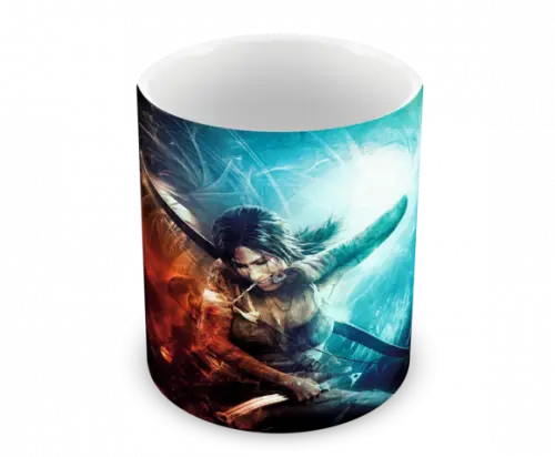 Caneca Polímero Tomb Raider Personalizada