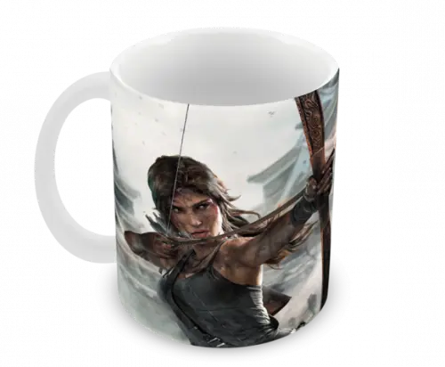 Caneca Polímero Tomb Raider Personalizada