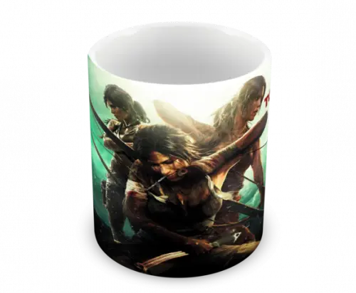 Caneca Polímero Tomb Raider Personalizada