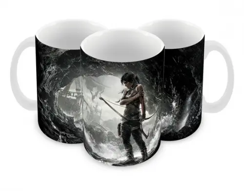 Caneca Polímero Tomb Raider Personalizada