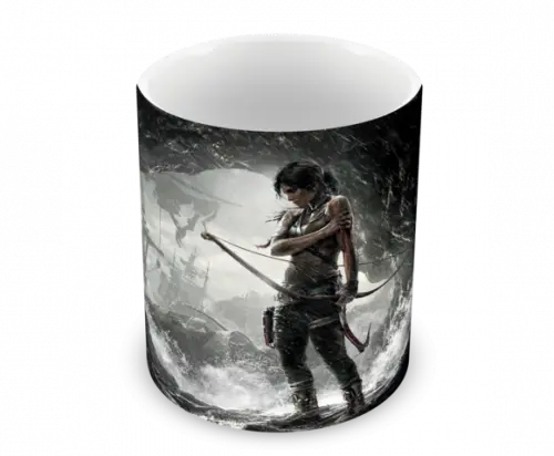 Caneca Polímero Tomb Raider Personalizada