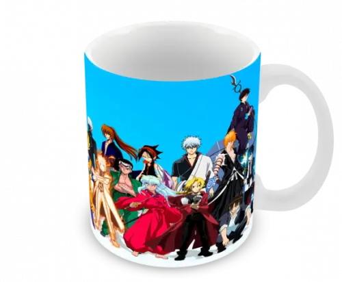 Caneca Polímero Top Animes Personalizada