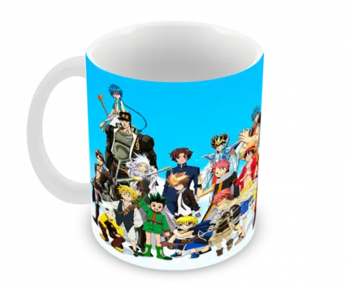 Caneca Polímero Top Animes Personalizada