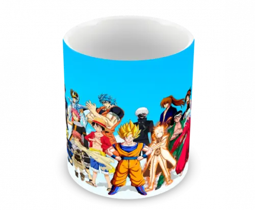 Caneca Polímero Top Animes Personalizada